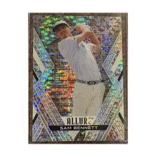 2026 Upper Deck Allure Golf Sam Bennett #38 Glitter Bomb Card