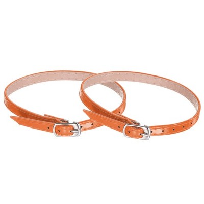 2 Pairs High Heels Shoe Straps Detachable Ankle Shoelace Straps Orange
