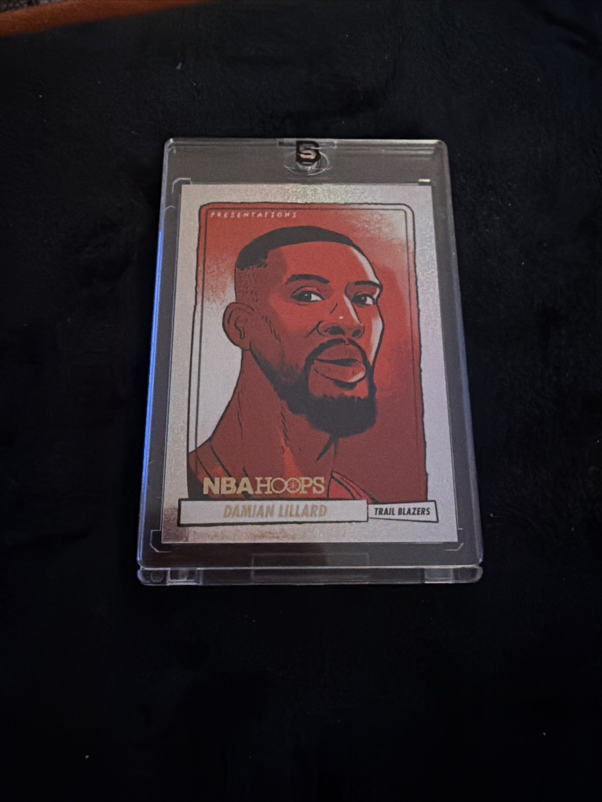2023-24 Panini NBA Hoops - Presentations #10 Damian Lillard SSP