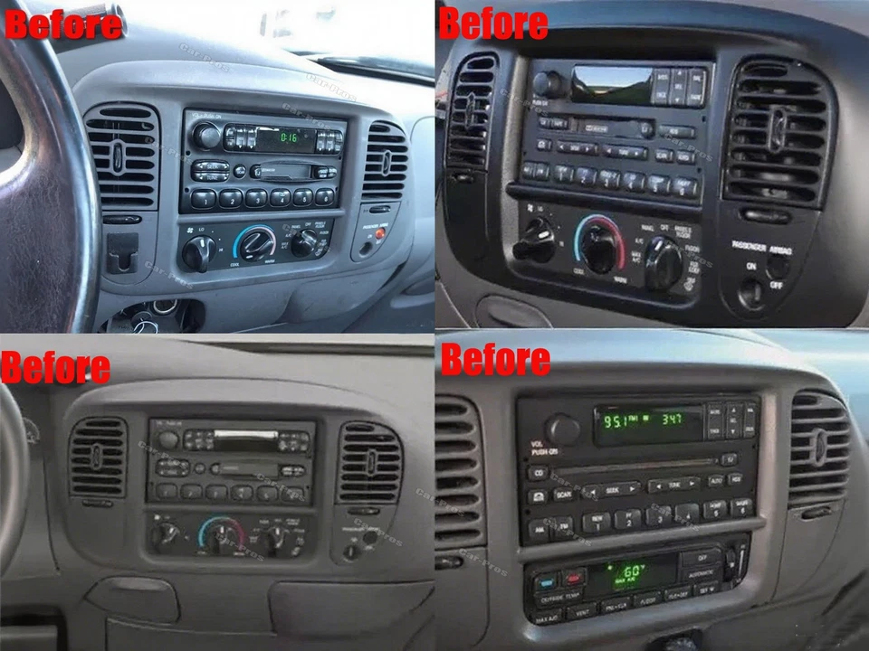Radio estéreo 7" para Ford F150 1997-2004 Apple Carplay Android 15 GPS reproductor de navegación Foto 2 de 4