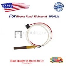 Thermopile Sensor SP20824 27.5" 750mV Water Heater Repair For Rheem Ruud