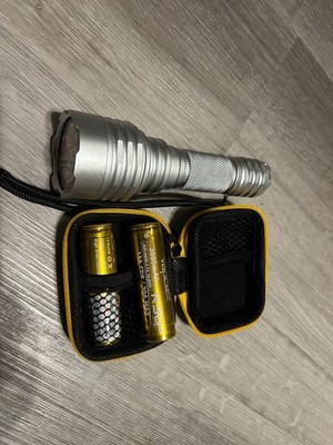 Convoy C8 SFT42-R LED Flashlight With Rechargeable Batteries