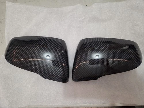 GENUINE OEM Factory New 2020-25 Toyota GR Supra Carbon Fiber Mirror Caps
