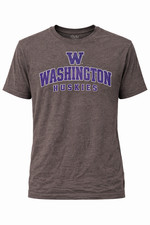 Old Varsity Brand Herren Washington Huskies T-Shirt | Grau | XL