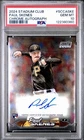 2024 Stadium Club Paul Skenes Rookie Chrome Autograph RC #SCBA-PS Pirates PSA 10