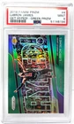 2018 Get Hyped Green Prizm LeBRON JAMES Basketball Card PSA 9 MINT