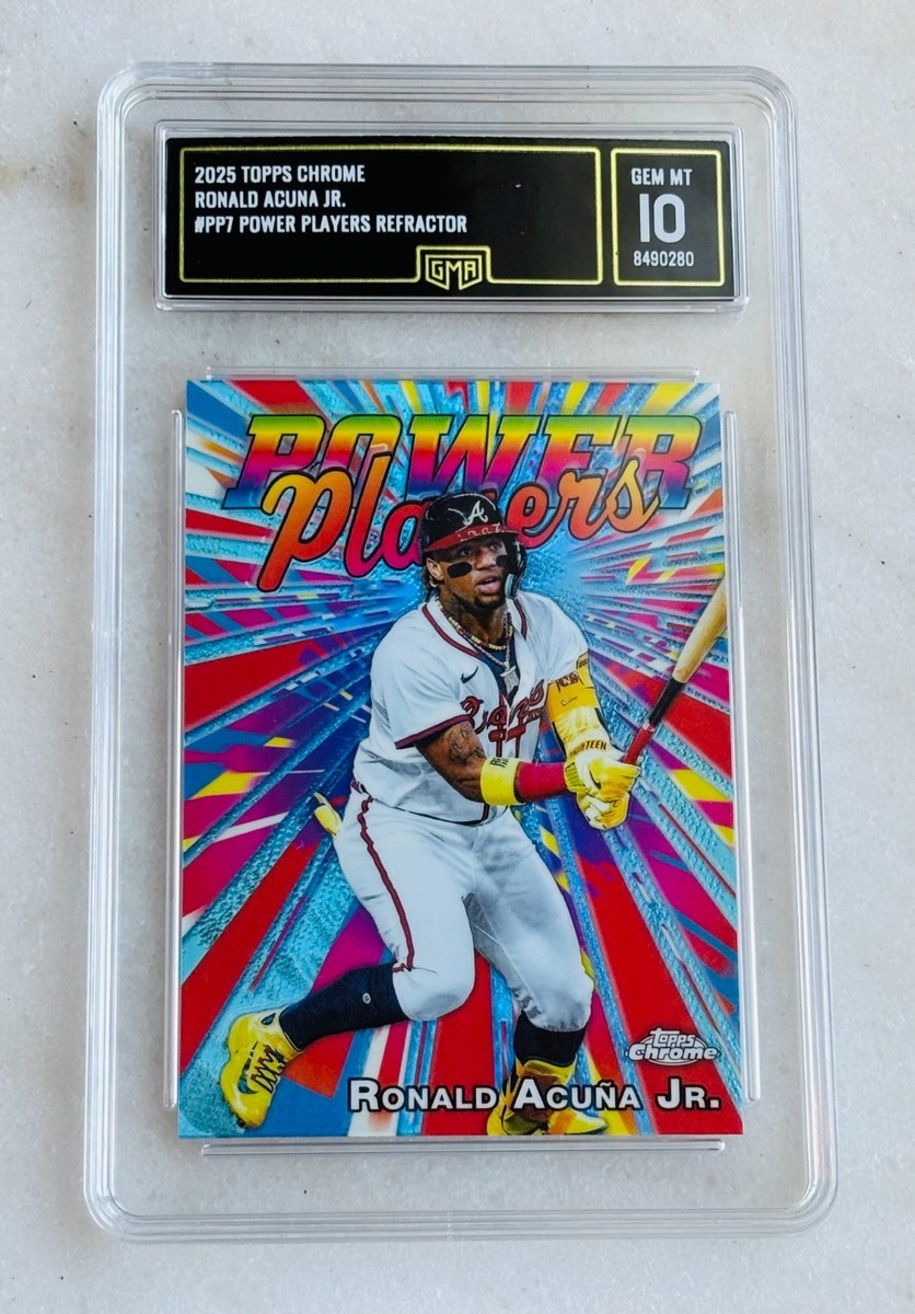 2025 Topps Chrome - Power Players Ronald Acuña Jr. #PP-7 for sale