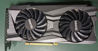 INNO3D GeForce RTX 3060 Ti Twin X2 LHR 8GB Graphics Card Used