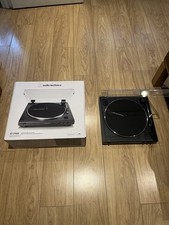 Audio Technica AT-LP60X Fully Automatic Belt-Drive Turntable - Black