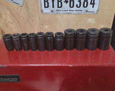 #ad Napa Cornwell GP 3 4quot; Dr. 11pc Deep Impact Socket Set 6pt 5 8 1 1 2quot; w Skips $129.95