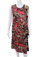 Nic + Zoe Women Shift Dress Black Size 3X