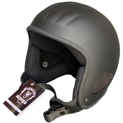 Bores-Gensler SRM3 Slight Jethelm schwarz-matt Motorradhelm Cruiser Chopper