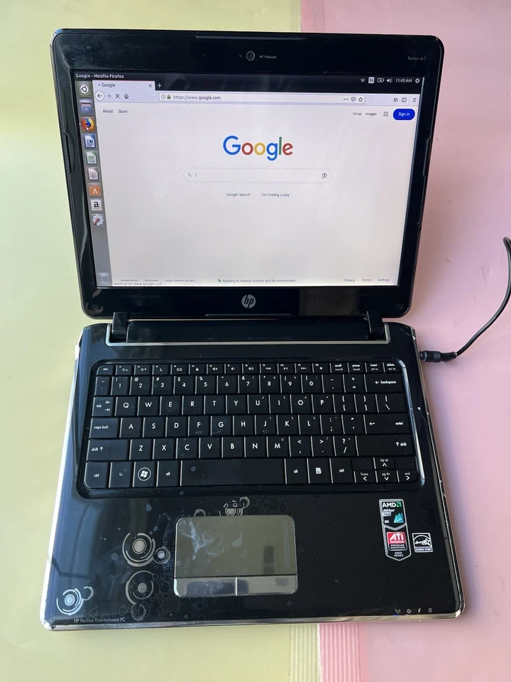 HP Pavilion Dv2 AMD Athlon 2GB RAM 500GB HDD WEBCAM HDMI  - Image 4 of 4