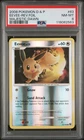2008 POKEMON DIAMOND & PEARL MAJESTIC DAWN #63 EEVEE-REVERSE FOIL PSA 8