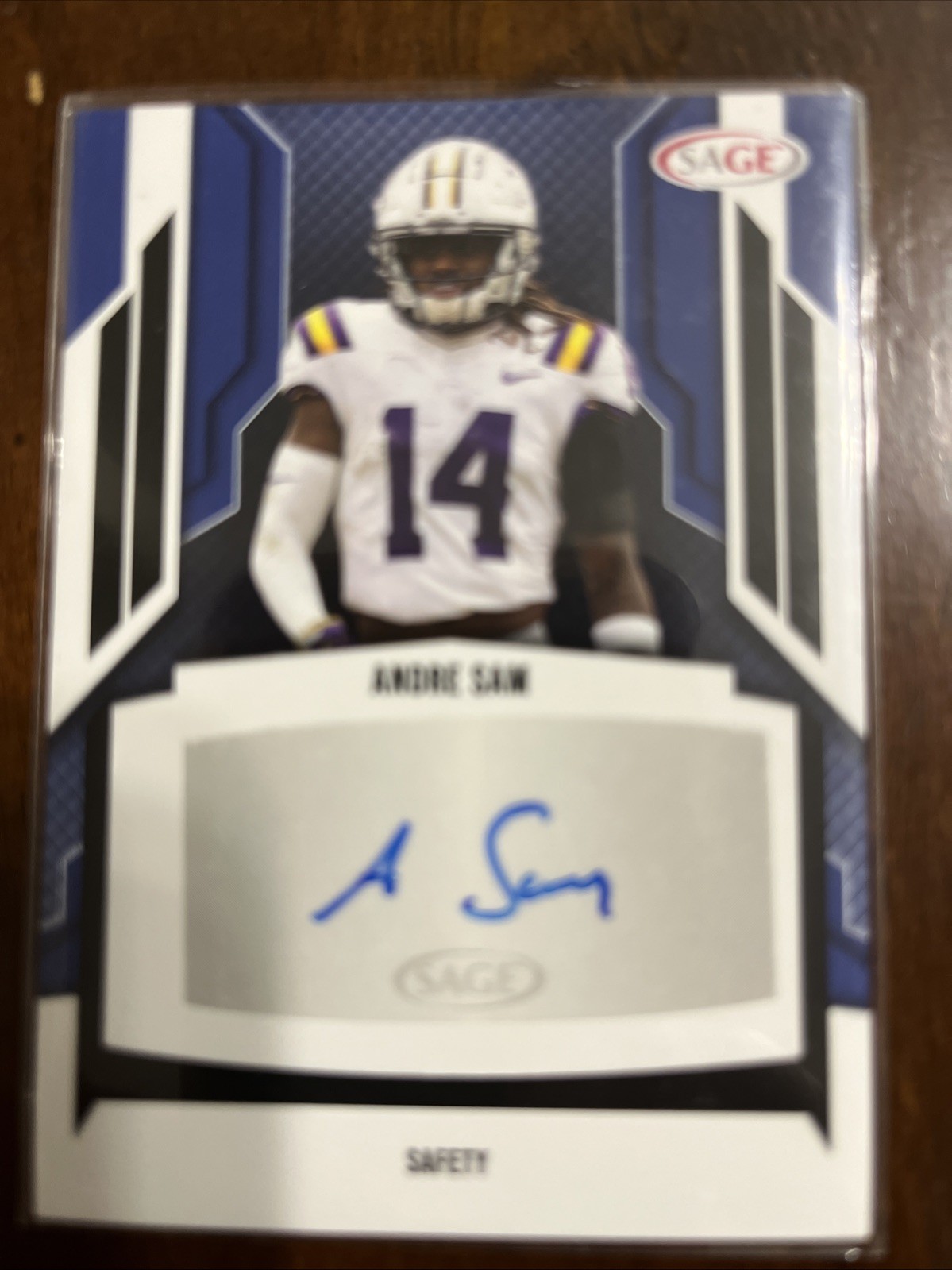 2024 SAGE HIT Low Series - Autographs Andre Sam #A-AS Red (AU)