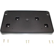 License Plate Bracket For 17-21 Jeep Grand Cherokee Front Type 2 Textured Black