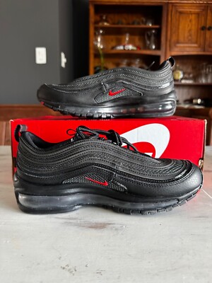 Nike Air Max 97 Vampire Black University Red Bred DV3486-001 sz