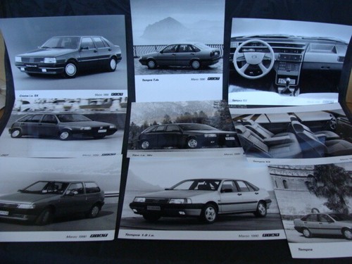 Cartella stampa Fiat salone auto 1990 Uno Croma Tipo press - Foto 5 di 9