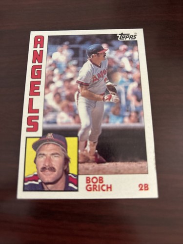 1984 Topps Bob Grich #315 card