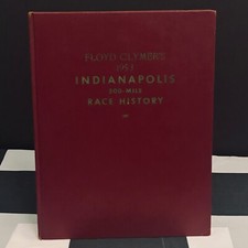 FLOYD CLYMERS 1953 INDIANAPOLIS YEARBOOK INDY 500 MILE ANNUAL DELUXE VUKOVICH