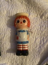 Vintage 1976 Bobbs-Merrill Co. Raggedy Ann Plastic Flashlight