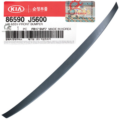✓ Genuine FRONT Bumper Lower Spoiler Lip 86590J5600 Kia Stinger  
