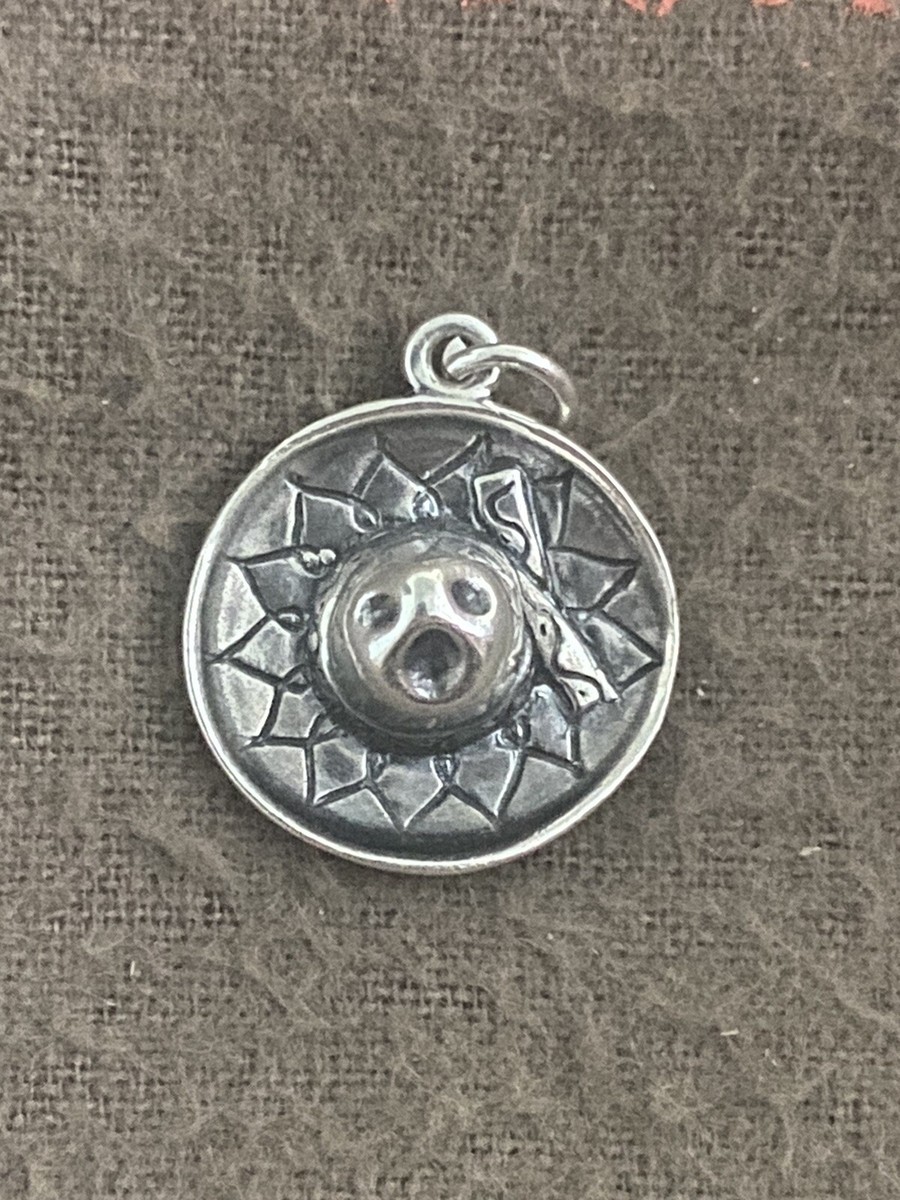 3D Sombrero Charm with Flowers Hat Sterling Silver, Made in the USA 3D Sombrero Charm with Flowers Hat Sterling Silver, Made in the USA