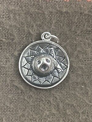 3D Sombrero Charm with Flowers Hat Sterling Silver, Made in the USA 3D Sombrero Charm with Flowers Hat Sterling Silver, Made in the USA