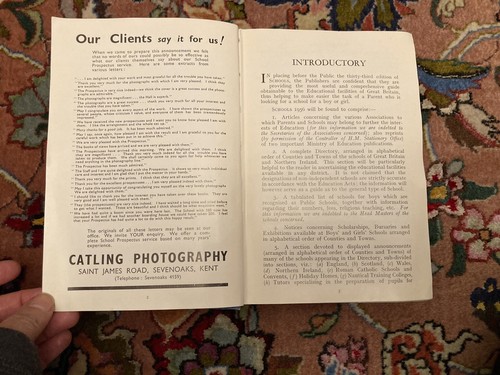 Directory Of Prep Day Boarding Schools In Great Britain & Northern Ireland 1956 - Picture 6 of 12