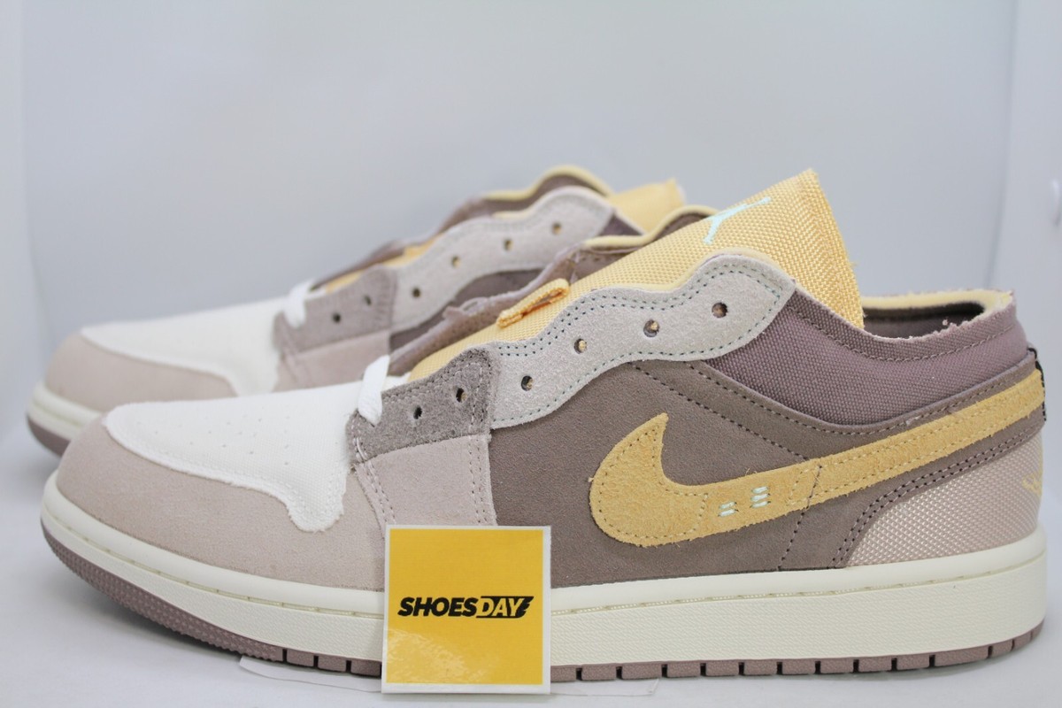 Nike Air Jordan 1 Low SE Craft Taupe Haze DN1635-200 Mens SZ: 10.5 Multicolor Nike Air Jordan 1 Retro Low SE Craft Taupe Haze Mens Size  main image 3