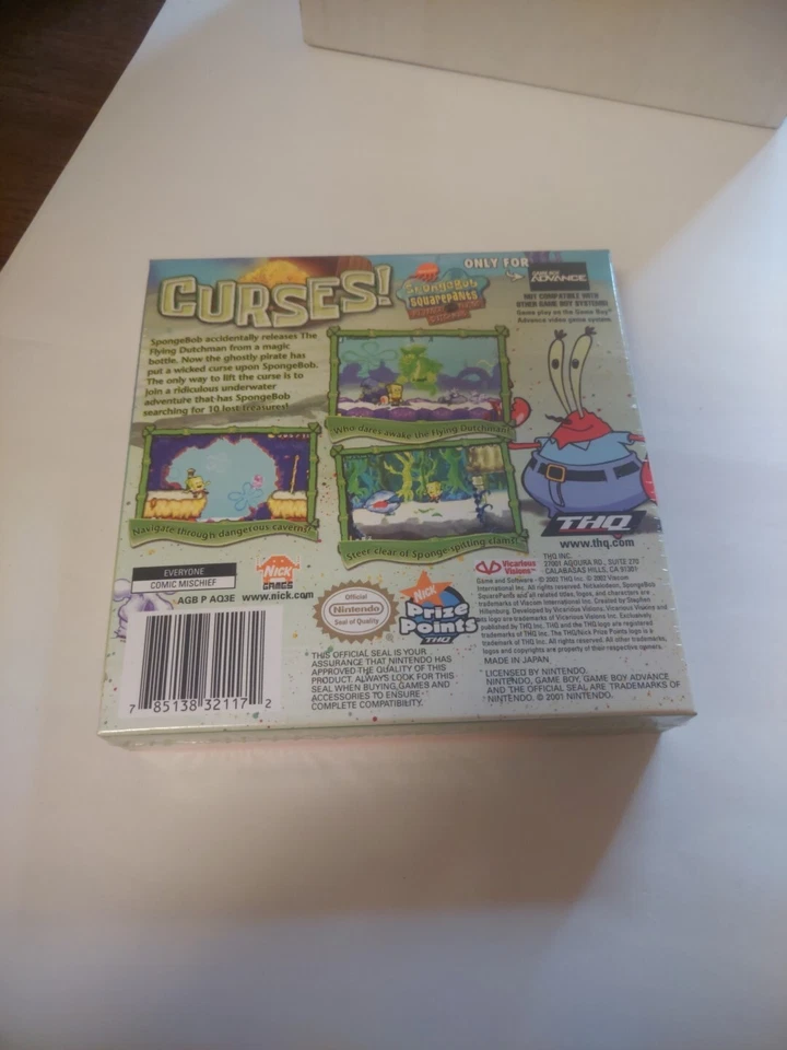 SpongeBob SquarePants: Revenge of the Flying Dutchman Nintendo Game Boy GBA NEW - Image 2 of 4