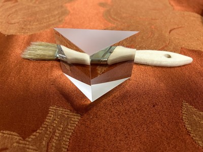 50mm x 50mm x 70mm Triangular Prism