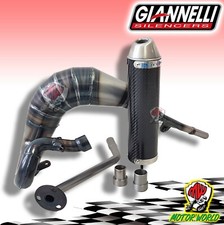 MARMITTA SCARICO COMPLETO IN CARBONIO GIANNELLI BETA RR 50 ENDURO / MOTARD 2012