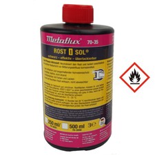 ROSTISOL ROSTUMWANDLER Rostkiller Rostkonverter 70-3550 Metaflux 🥫 500 ml