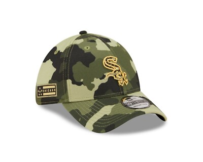 Chicago White Sox New Era Armed Forces Day 39THIRTY Flex Hat Camo