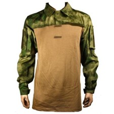 New LK ATACS FG Camo Military Tactical UBACS Combat Shirt XL