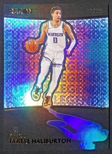 2020 Panini Recon Future Legend Rookie /99 Blue Prizm #4 Tyrese Haliburton RC SP