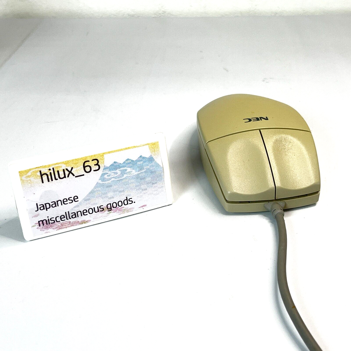 Vintage NEC PC 98 Mouse genuine Circular Connectors 98 9801 Vintage NEC PC 98 Mouse genuine Circular Connectors 98 9801