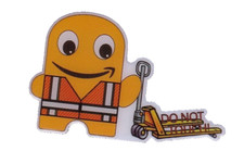 Amazon PECCY Pallet Jack - DO NOT TOUCH Employee Pin RARE