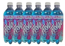 Faygo Cotton Candy Soda Pop 24oz bottles 6 Pack