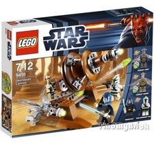 NEW - LEGO 9491 Star Wars Geonosian Cannon Commander Gree Set Sealed Brand NEW 