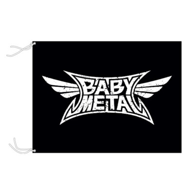 ベビメタ　 NEW CRUSH LOGO FLAG　クラッシュ　ロゴ　フラッグ BABYMETAL FOX_FES New Crush Logo Flag Tapestry Members Only Items