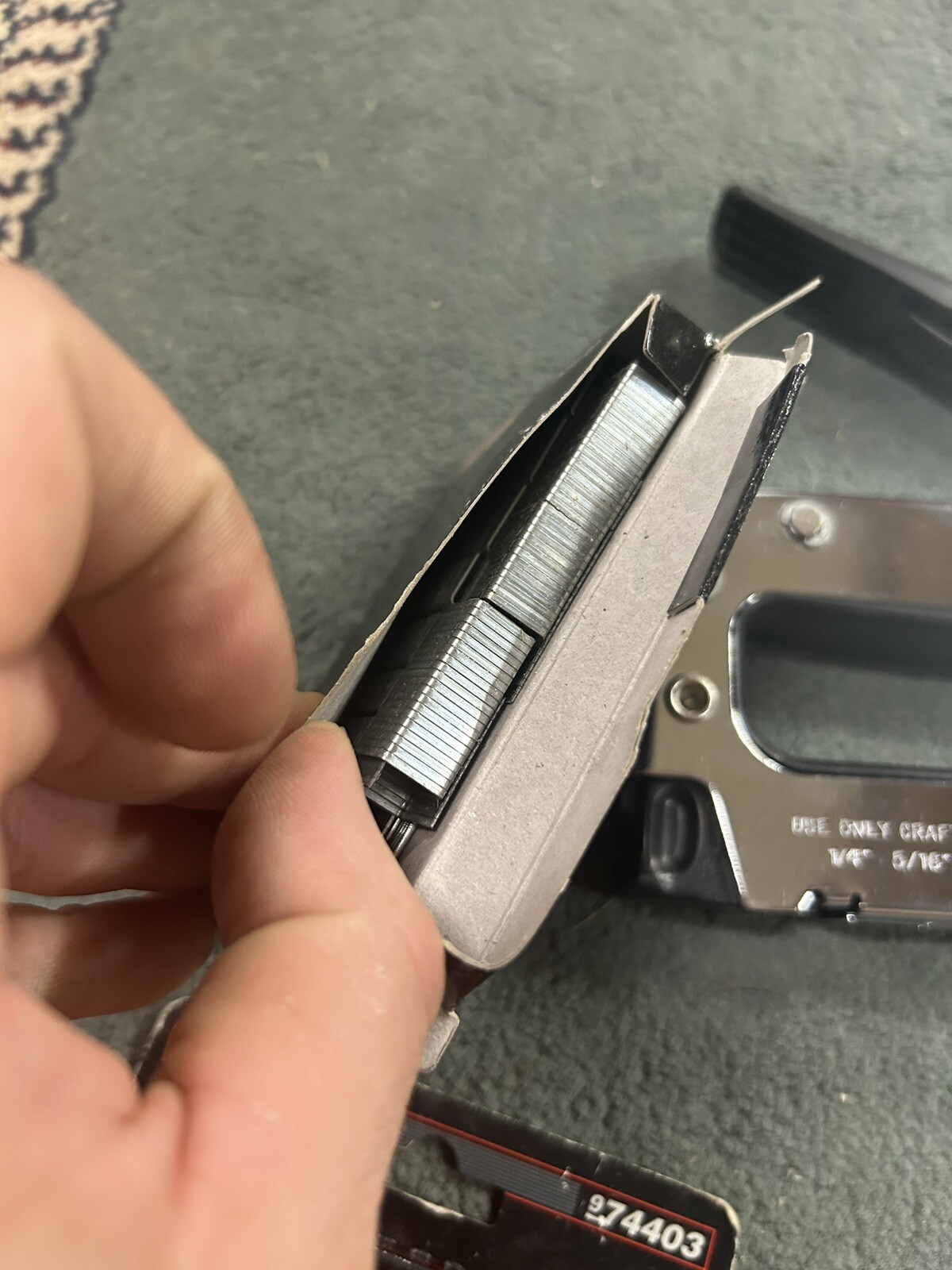 Craftsman 968447 Heavy Duty Dual Power Hand Stapler w/ Staples 68470