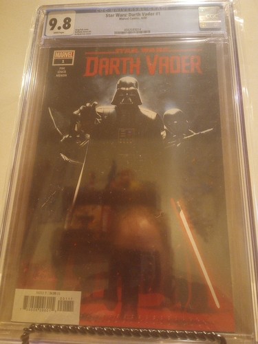 STAR WARS:  DARTH VADER 1 MARVEL COMICS CGC 9.8 NM/MT IN-HYUK LEE - Picture 1 of 6