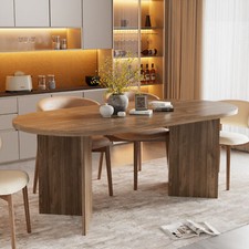 Schreibtisch, 200 x 90cm Extra Lange Computertisch, Doppelschreibtisch,Bürotisch