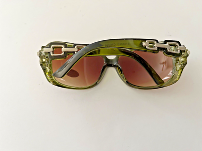 Bling Bling Square Wrap Sunglasses UV400 Protection Gift Box Amazon.com: willochra 2pcs Oversized Crystal Square Diamond  main image 2