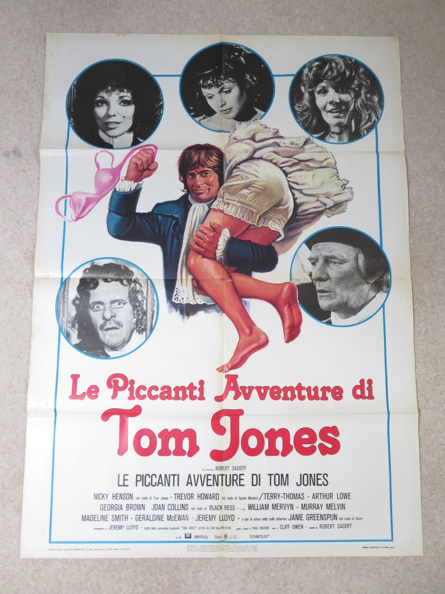 THE BAWDY ADVENTURES OF TOM JONES ITALIAN 2 FOGLIO POSTER NICKY HENSON 1976  | eBay UK