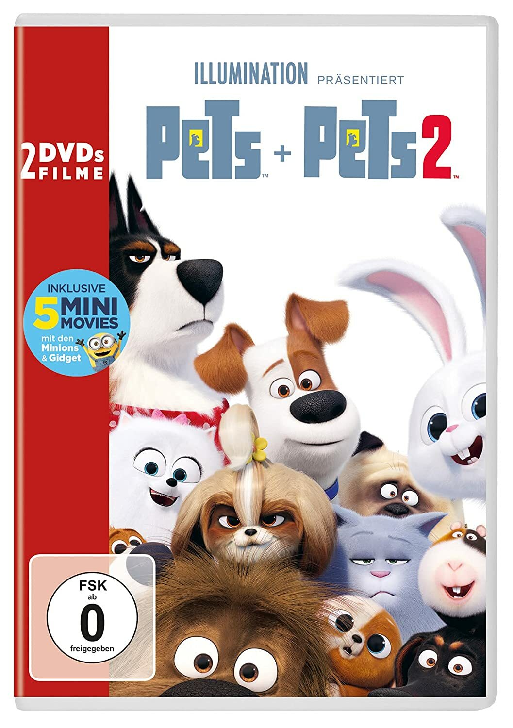 Pets Doppelpack: Pets 1 & Pets 2 | Chris Renaud | Deutsch | DVD | 2 DVDs | 2021 - Bild 4