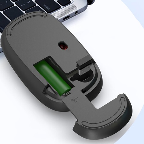 1 Pcs NEW 2.4G Wireless Mute Mouse USB Optical Ergonomics Laptop Mouse _ga - Afbeelding 2 van 17