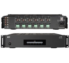 6-zone Amplifier Whole Home Audio 80w Per Zone Multi Channel Class D Rca Mx1280